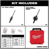 Milwaukee Hole Dozer General Purpose Hole Saw Set with Titanium Drill Bit Set, Spade Bit Set & Oscillating Wood Blades (47-Piece)