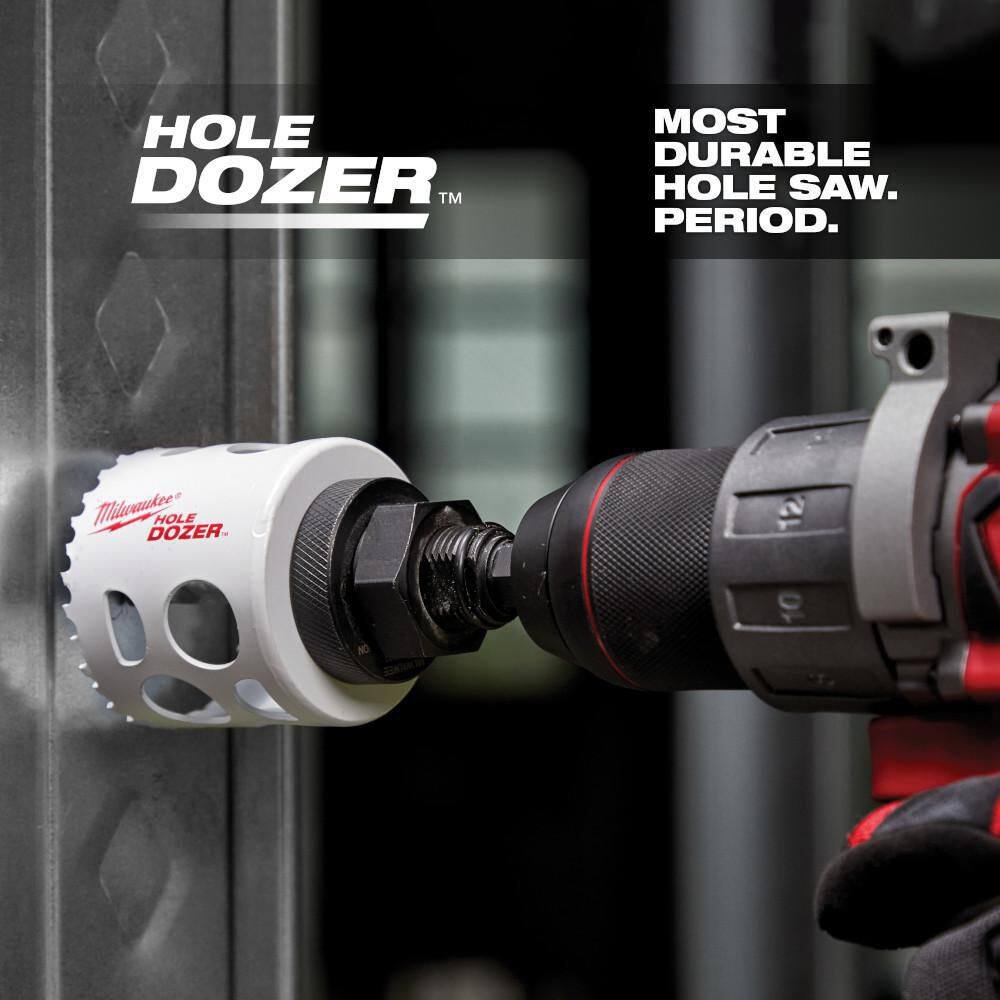 Milwaukee 6 in. HOLE DOZER Bi‑Metal Hole Saw, 6" Diameter