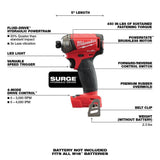 Milwaukee M18 FUEL SURGE 18V Lithium‑Ion Brushless Cordless 1/4 in. Hex Impact Driver (Tool‑Only)