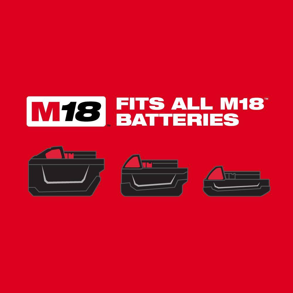 Milwaukee M18 18V Brushless Cordless 1/4 in. Hex Impact Driver Kit with (2) 2.0Ah Batteries, Charger & Case