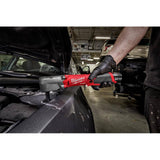 Milwaukee M12 FUEL 12V Brushless Cordless 3/8 in. Right Angle Impact Wrench with 1.5Ah Battery Pack (2-Pack)