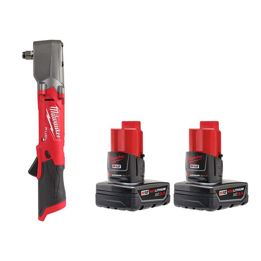 Milwaukee M12 FUEL 12V Lithium-Ion Brushless Cordless 1/2 in. Right Angle Impact Wrench (Tool-Only)