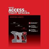 Milwaukee M18 FUEL GEN-3 18V Brushless Cordless 3/8 in. Compact Impact Wrench w/ Friction Ring + 6.0Ah FORGE Battery