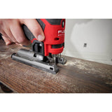 Milwaukee M12 FUEL 12V Lithium-Ion Cordless Jig Saw with M12 2‑Tool Combo Kit, 7/8 in. Stroke