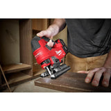 Milwaukee M18 FUEL 18V Brushless Cordless Jig Saw & 7-1/4 in. Circular Saw Kit with (2) 6.0Ah REDLITHIUM Batteries