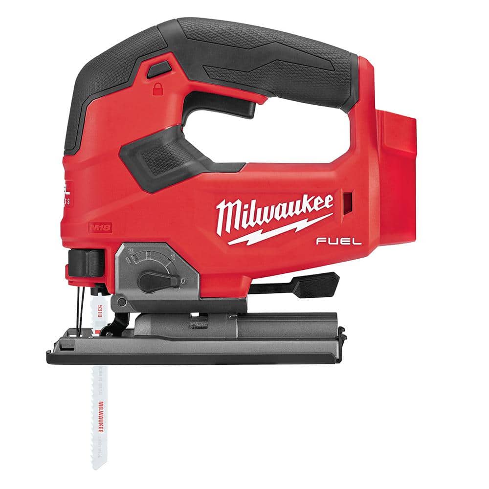 Milwaukee M18 FUEL 18V Brushless Cordless Jig Saw + Compact Router + 3-1/4 in. Planer Combo Kit (Tool-Only, 3-Tool)