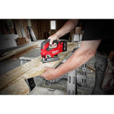 Milwaukee M18 FUEL 18V Lithium‑Ion Brushless Cordless Jig Saw with 18‑Gauge Brad Nailer, Tool‑Only Combo (2737-20/2746-20)