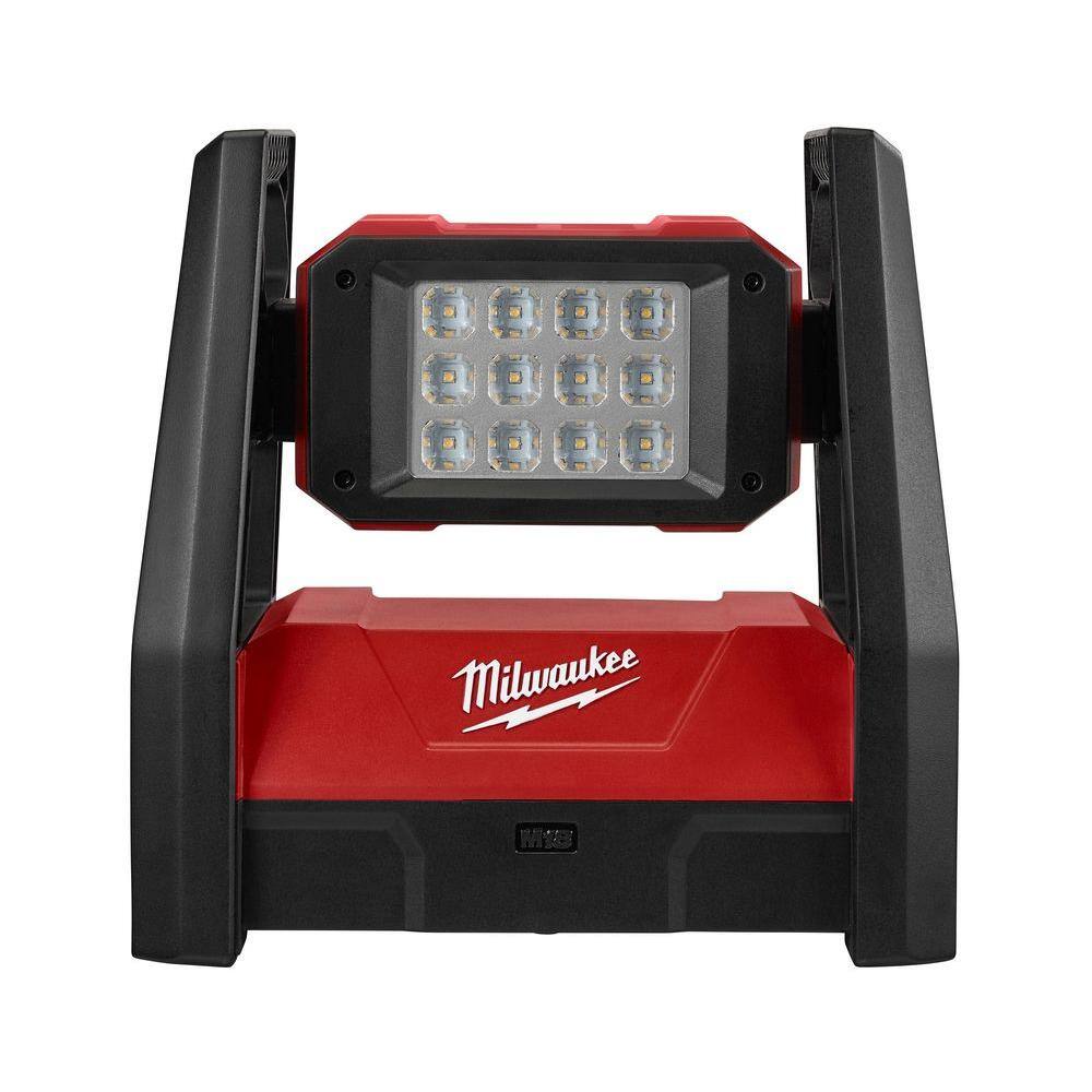 Milwaukee 2360-20 M18 ROVER Dual Power Flood Light – 3000 Lumens LED, Cordless/Corded