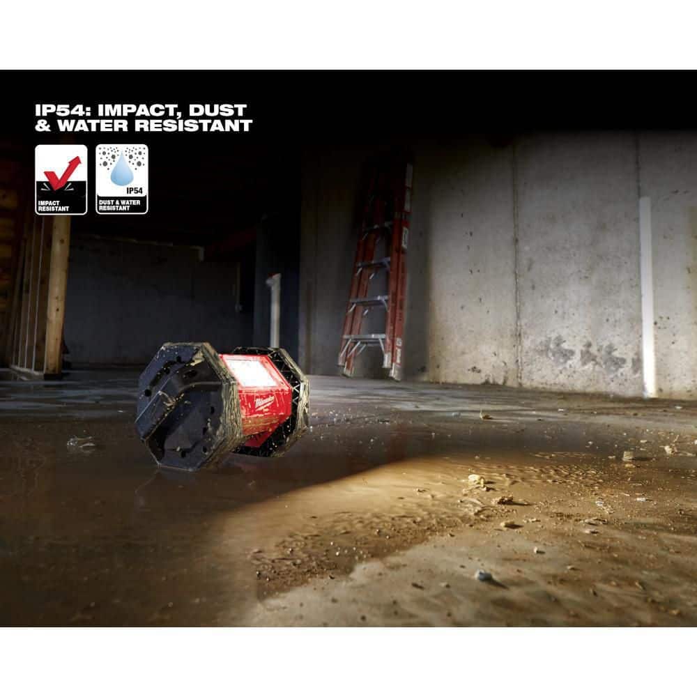 Milwaukee M18 18-Volt 1500 Lumens Cordless ROVER LED Mounting Flood Light, Tool-Only (2365-20 + 2361-20)