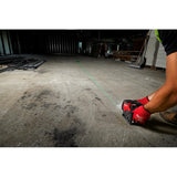 Milwaukee M12 12-Volt Lithium-Ion Cordless Green 125 ft. Cross Line & Plumb Points Laser Level Kit with 3 Batteries and Tripod