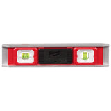 Milwaukee 9" Torpedo Level with Lighted Vials, Aluminum Frame, 9 in Length