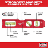 Milwaukee 7 in. Billet Torpedo Level with 25 ft. Compact Tape Measure