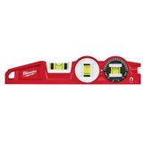 Milwaukee 10 in. 360° Locking Die Cast Torpedo Level with 78 in. Magnetic I‑Beam Level (2‑Piece)