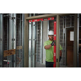 Milwaukee 72 in. REDSTICK Box Level with 10 in. 360° Locking Die-Cast Torpedo Level, Magnetic (2-Piece)