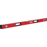 Milwaukee 72 in. REDSTICK Box Level with 10 in. 360° Locking Die-Cast Torpedo Level, Magnetic (2-Piece)