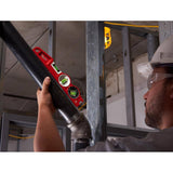 Milwaukee 72 in. REDSTICK Box Level with 10 in. 360° Locking Die-Cast Torpedo Level, Magnetic (2-Piece)