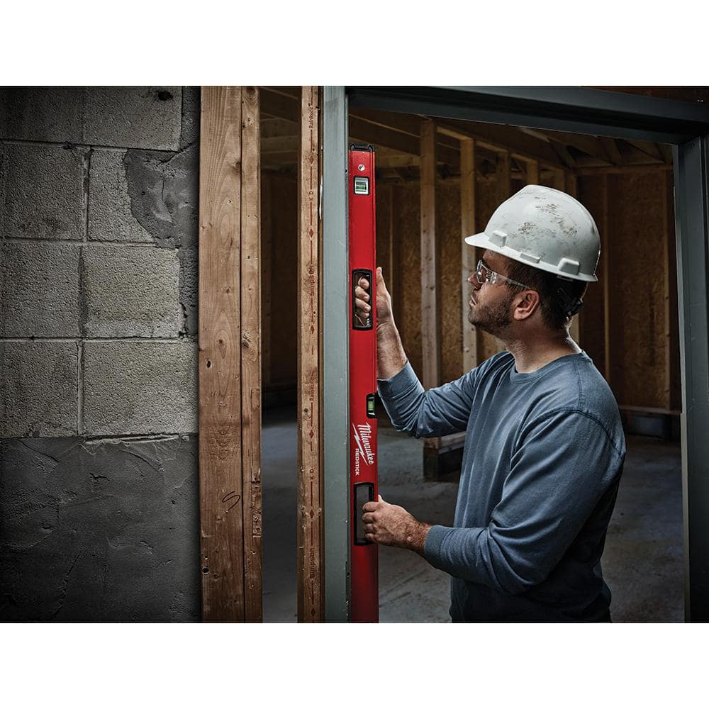 Milwaukee 24 in./48 in. REDSTICK Box Level Set