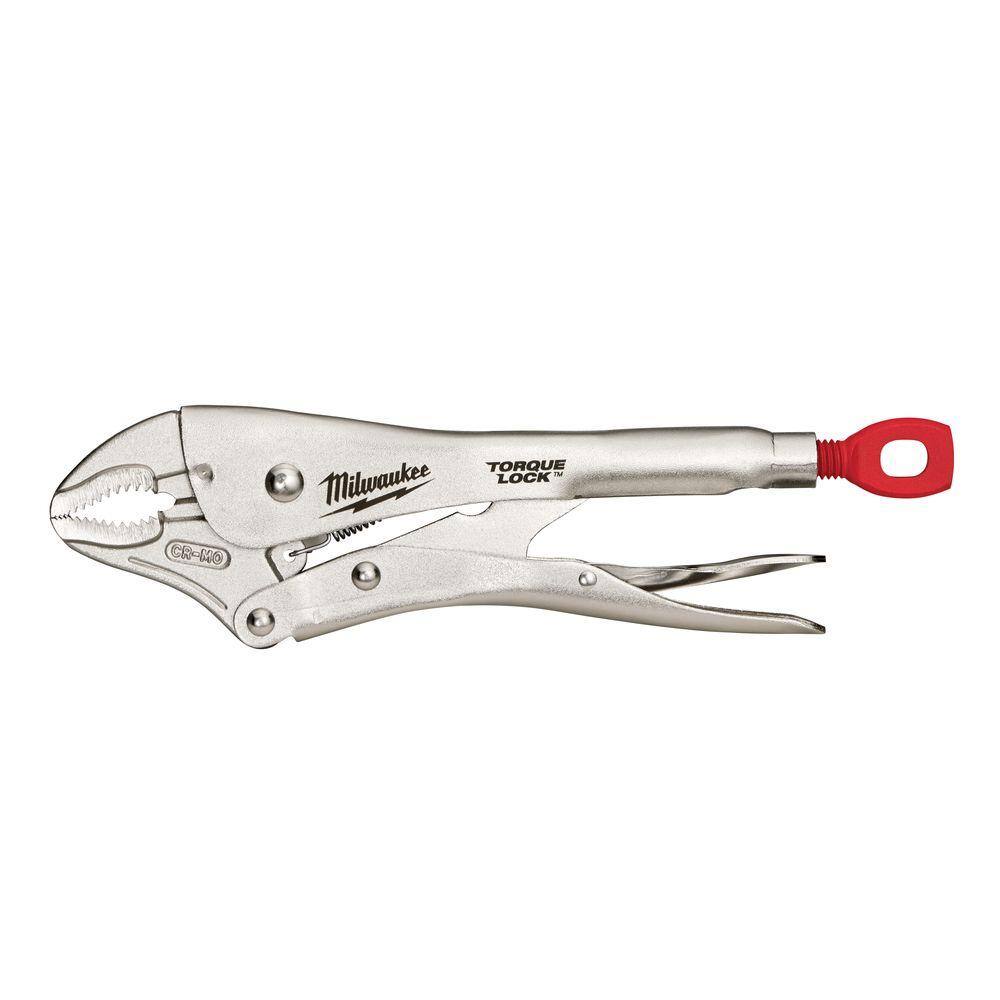 Milwaukee Torque Lock Locking Pliers Set with Pliers Kit, 5-Piece (Models 48-22-3602 & 48-22-6331)