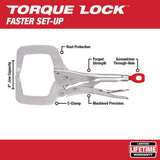 Milwaukee TORQUE LOCK Locking Pliers with Screwdriver Set, 16-Piece (Model 48-22-3690/48-22-2706)