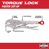 Milwaukee TORQUE LOCK Locking Pliers with Screwdriver Set, 16-Piece (Model 48-22-3690/48-22-2706)