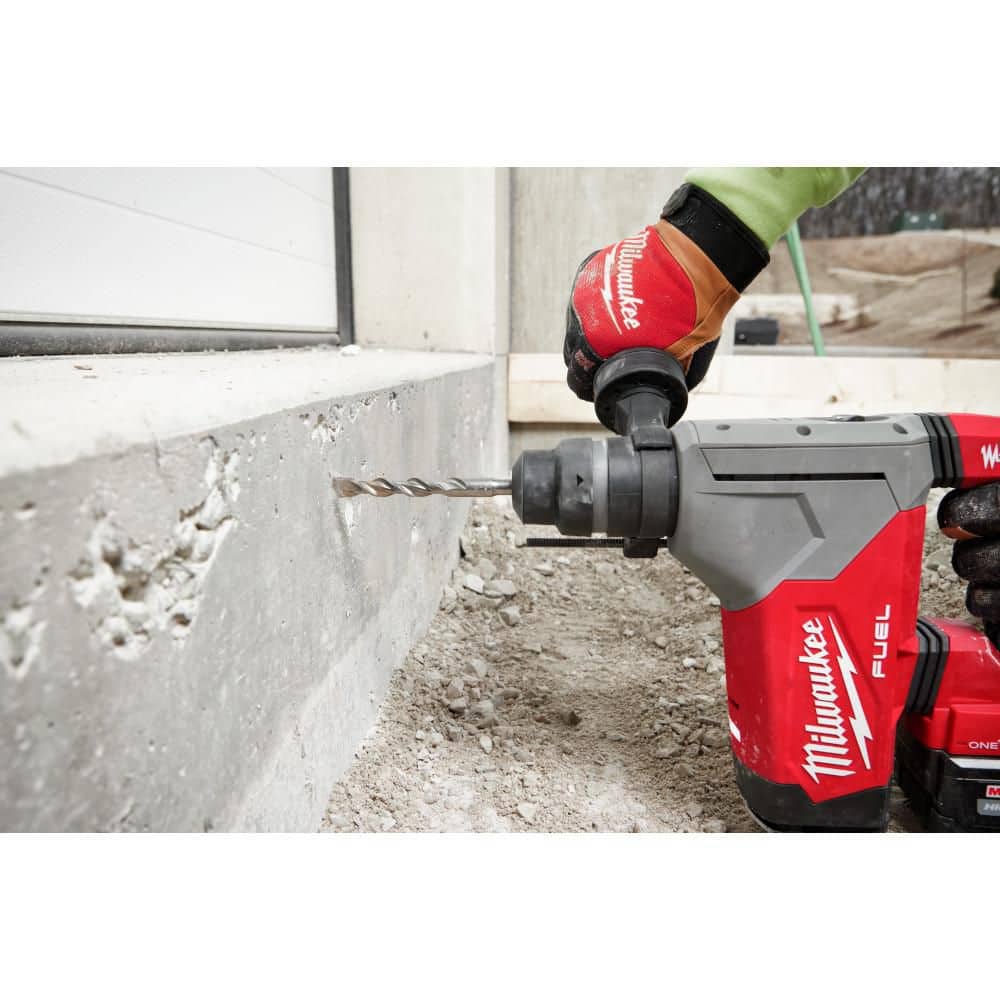 Milwaukee 2-Cutter SDS-PLUS Carbide Hammer Drill Bit Set (5-Piece)