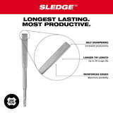 Milwaukee 3/4 in. x 10 in. SDS-Plus SLEDGE Steel Flat Chisel