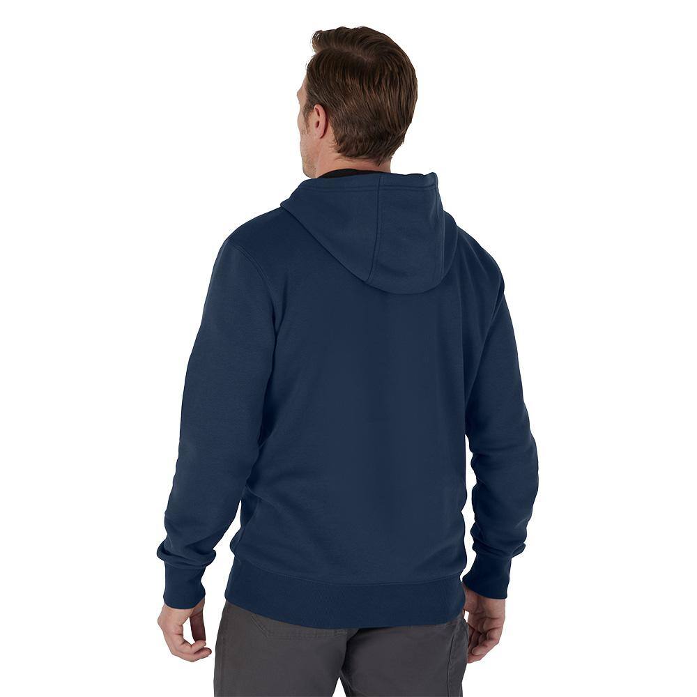 Milwaukee Men’s X-Large Blue Midweight Cotton/Polyester Long-Sleeve Pullover Hoodie (2-Pack)