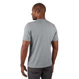 Milwaukee Men’s Large Gray Cotton/Polyester Short-Sleeve Hybrid Work T-Shirt (3-Pack)