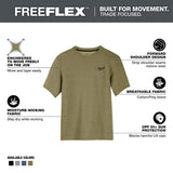 Milwaukee Men's Large Green Cotton/Polyester Short-Sleeve Hybrid Work T-Shirt (3-Pack)
