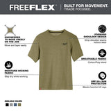 Milwaukee Men's X-Large Green Cotton/Polyester Short-Sleeve Hybrid Work T-Shirt (3-Pack)