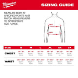 Milwaukee Men's X-Large Black Cotton/Polyester Long-Sleeve Hybrid Work T-Shirt (3-Pack)
