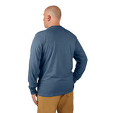 Milwaukee Men's Large Blue Cotton/Polyester Long-Sleeve Hybrid Work T-Shirt (3-Pack)