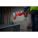 Milwaukee M18 18-Volt FORCE LOGIC 6-Ton Cordless Knockout Tool Kit, 1/2 in. to 4 in., with M18 FUEL Compact Band Saw