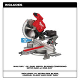Milwaukee M18 FUEL 18V 12 in. Brushless Cordless Dual-Bevel Sliding Compound Miter Saw with FREE 8.0Ah Battery