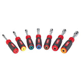 Milwaukee SAE HollowCore Magnetic Nut Driver Set, 7-Piece (48-22-2507)