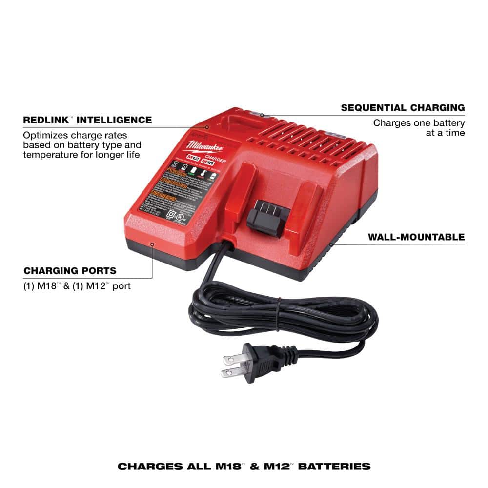 Milwaukee M18 18V Lithium-Ion Cordless 5 in. Random Orbit Sander with 2.0 Ah Compact Battery