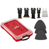 Milwaukee Oscillating Multi-Tool Blade Kit, 28-Piece (OPEN-LOK, Titanium-Enhanced Bi-Metal)