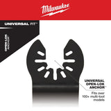 Milwaukee Oscillating Multi-Tool Blade Kit, 28-Piece (OPEN-LOK, Titanium-Enhanced Bi-Metal)