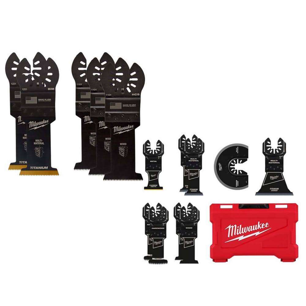 Milwaukee Oscillating Multi-Tool Blade Kit (14 Piece)