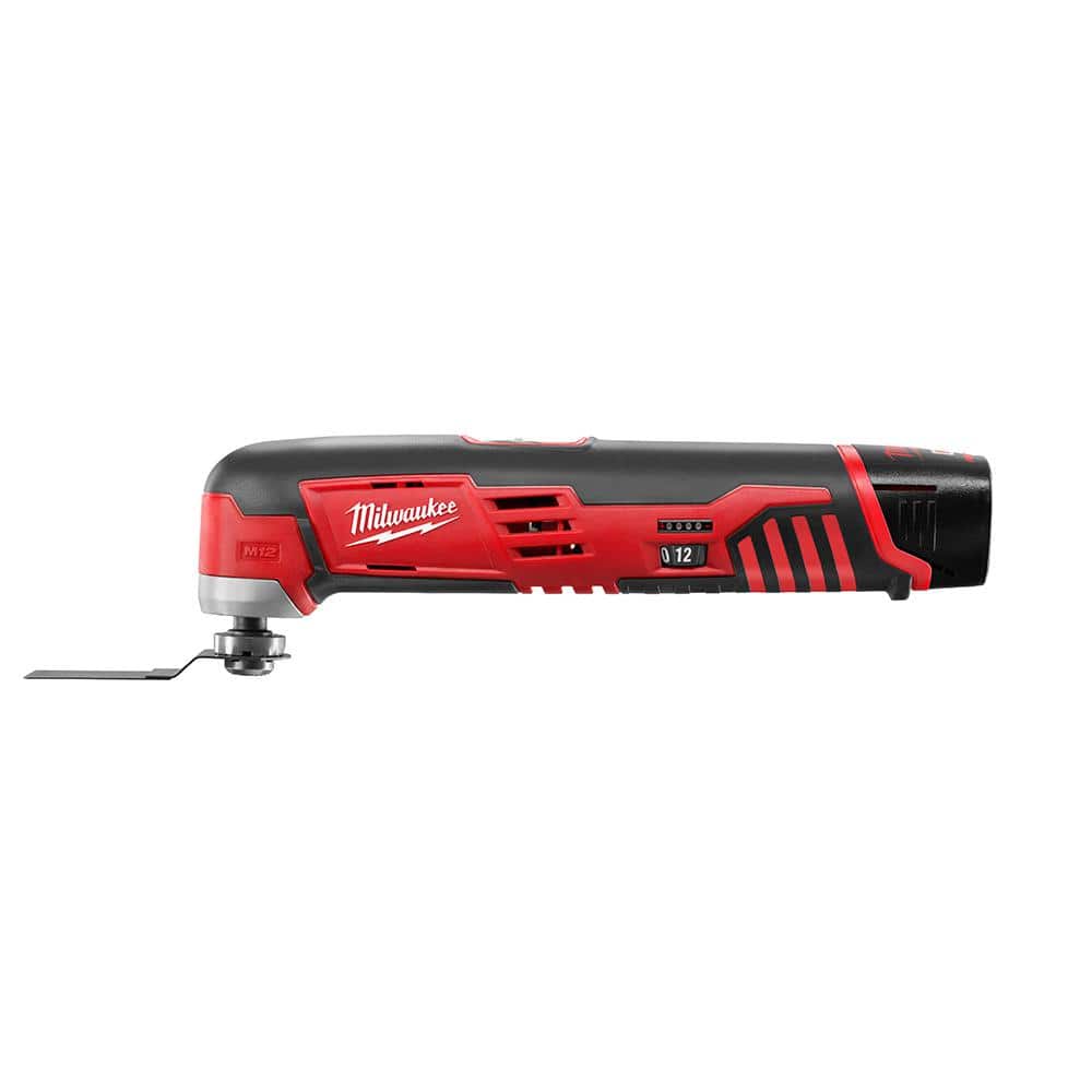 Milwaukee M12 12-Volt Lithium-Ion Cordless Oscillating Multi-Tool Kit with 2.0Ah Battery (Model 2426-20 + 48-11-2420)
