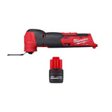 Milwaukee M12 FUEL 12V Lithium-Ion Cordless Oscillating Multi-Tool with HIGH OUTPUT CP2.5 Battery Pack, 11.22 in L
