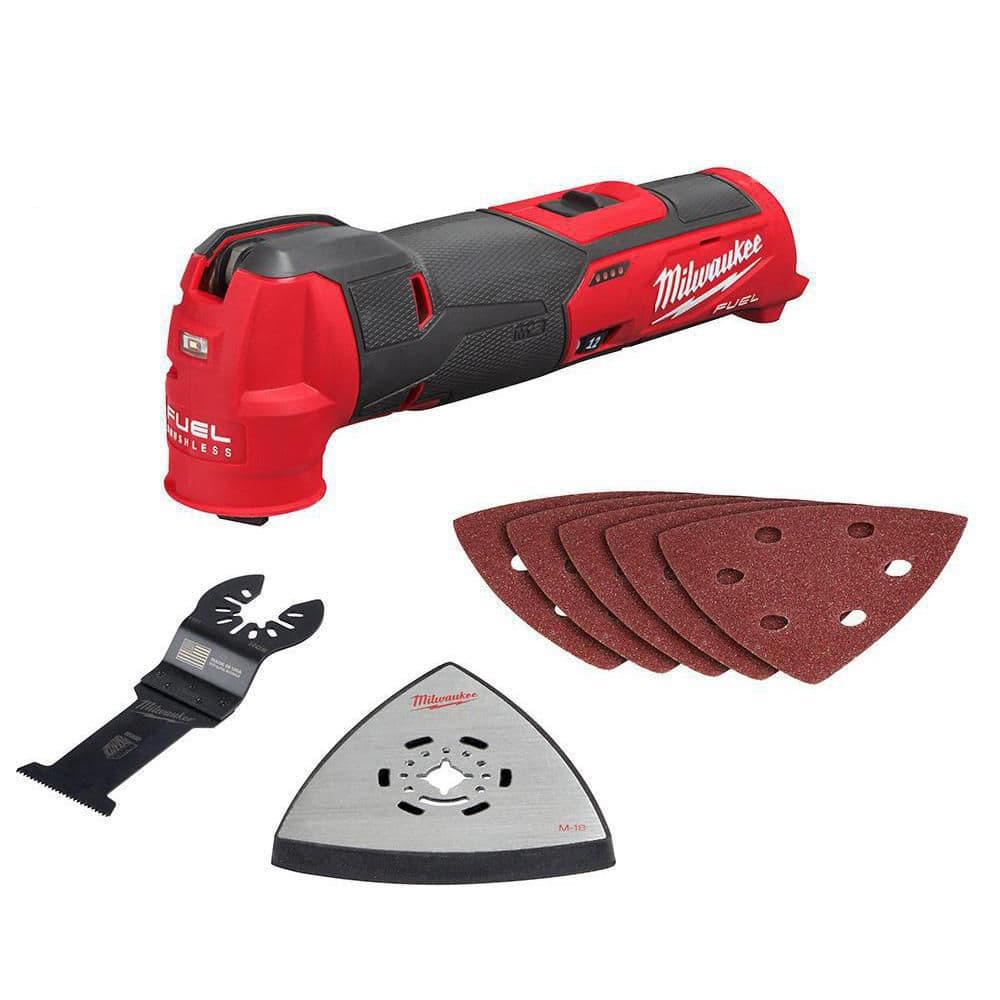 Milwaukee M12 FUEL 12V Lithium-Ion Cordless Oscillating Multi-Tool (Tool-Only)