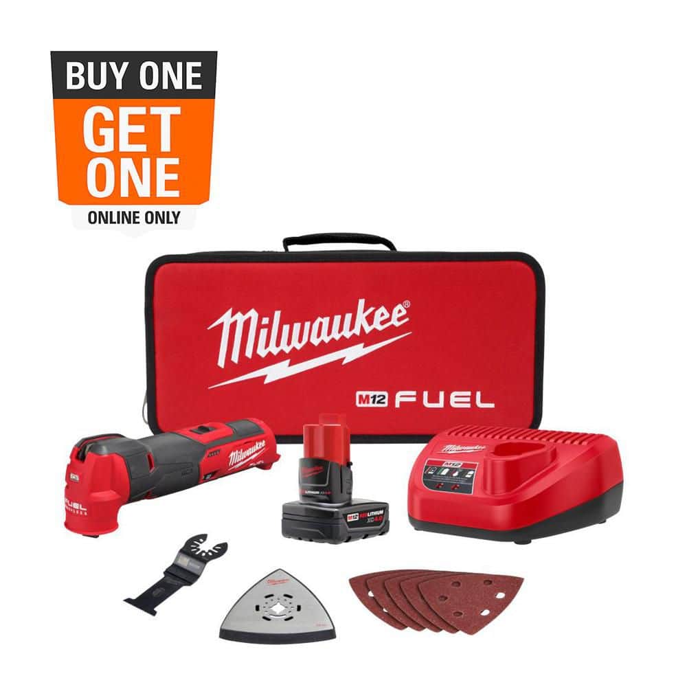 Milwaukee M12 FUEL 12-Volt Lithium-Ion Cordless Oscillating Multi-Tool (Tool-Only)