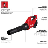 Milwaukee M18 Fuel 16 in. 18-Volt Brushless Cordless Electric Battery Powered Chainsaw Blower and (3) Battery Combo Kit 2-Tool
