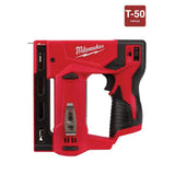 Milwaukee M12 12-Volt 23-Gauge Lithium-Ion Cordless Pin Nailer Kit with M12 12-Volt Lithium-Ion Cordless 3/8 in. Crown Stapler