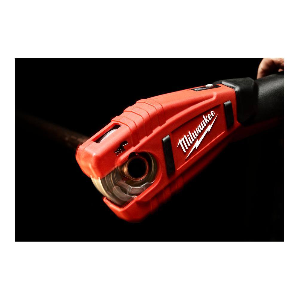Milwaukee M12 12V Lithium-Ion Cordless Copper Tubing Cutter Kit W/ M12 HACKZALL Reciprocating Saw