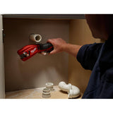 Milwaukee M12 12V Cordless Copper Tubing Cutter + PVC Pipe Shear Kit with (2) M12 HO 2.5Ah Batteries