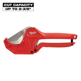 Milwaukee 2-3/8 in. Ratcheting Pipe Cutter, Manual, Stainless Steel Blade