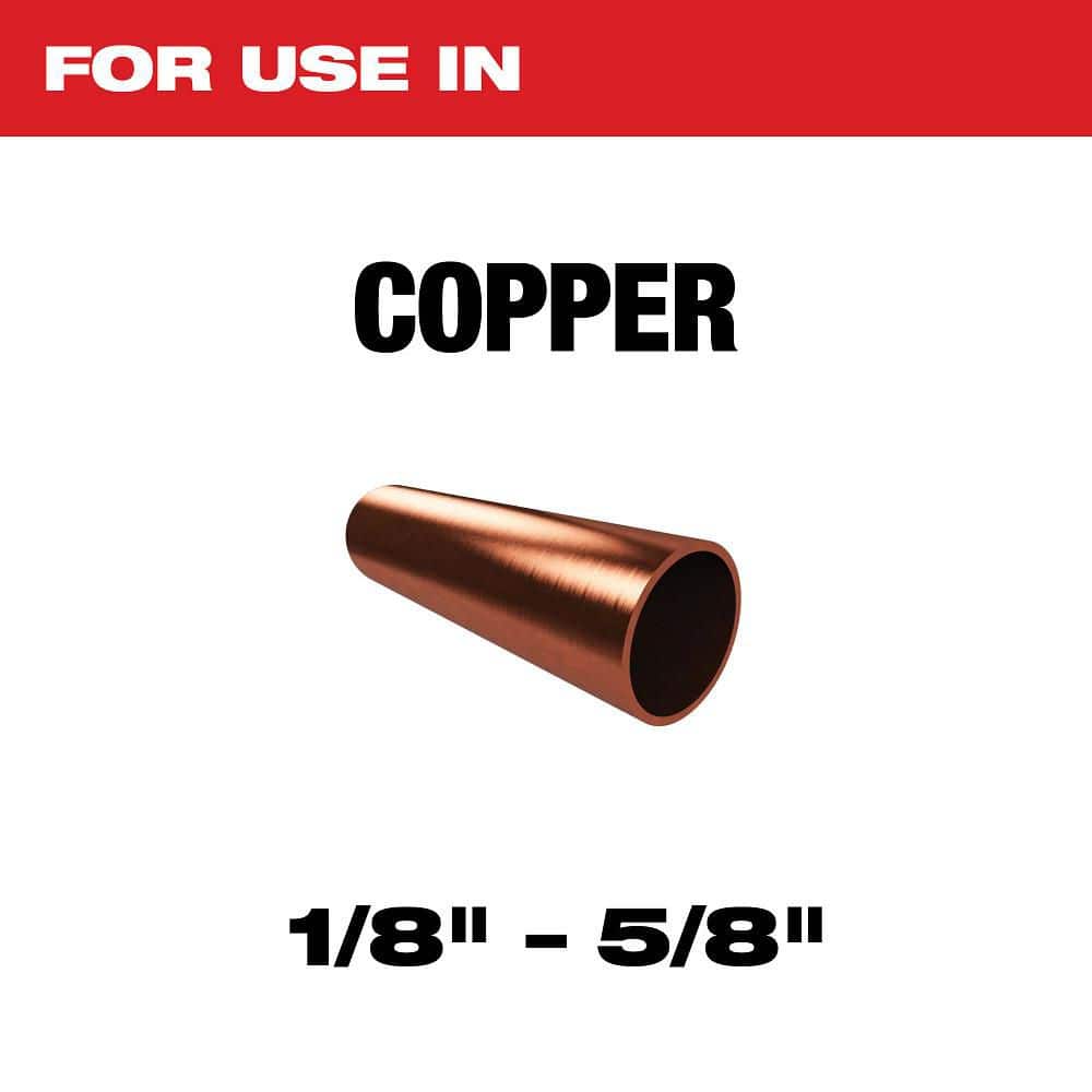 Milwaukee 1/2 in. Mini Copper Tubing Cutter (1/8"–5/8" Cut Capacity)