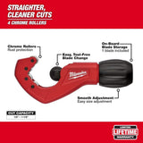 Milwaukee 1 in. Constant Swing Copper Tubing Cutter (1/8 in. to 1-1/8 in. Capacity)